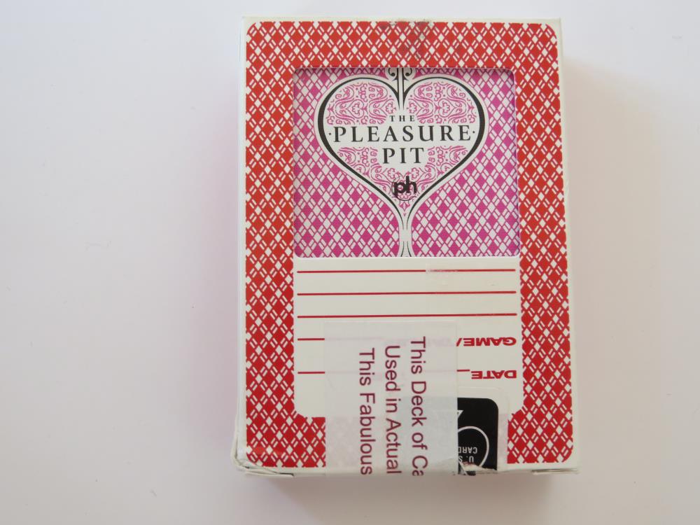 Vegas Poker Playing Cards | The Pleasure Pit Casino