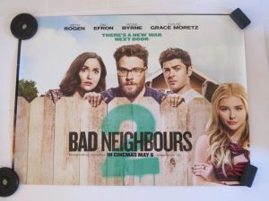 BAD NEIGHBOURS 2 | UK Quad | Original Movie Poster