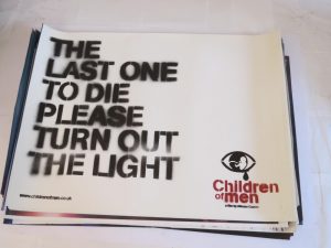 CHILDREN OF MEN | UK Quad | Original Movie Poster