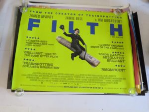 FILTH | uk quad | original movie poster