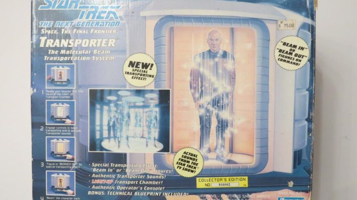 STAR TREK | THE NEXT GENERATION | TRANSPORTER TOY | PLAYMATES