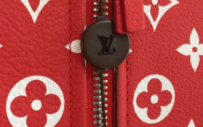 Louis Vuitton By Supreme Leather Bomber Jacket