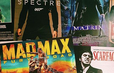Why do original movie posters look great as art around your home ?