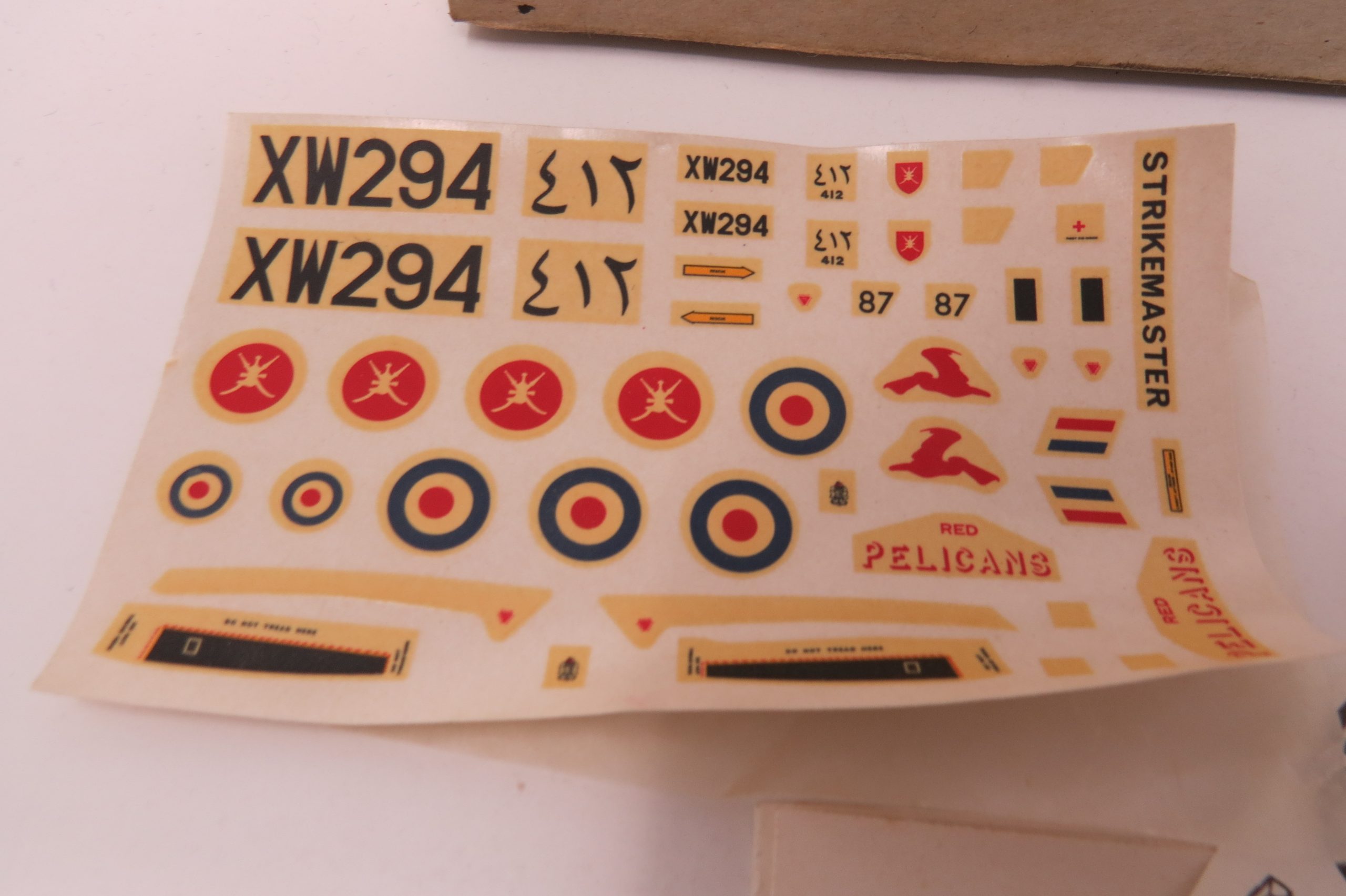 Airfix model kit B A C Strikemaster