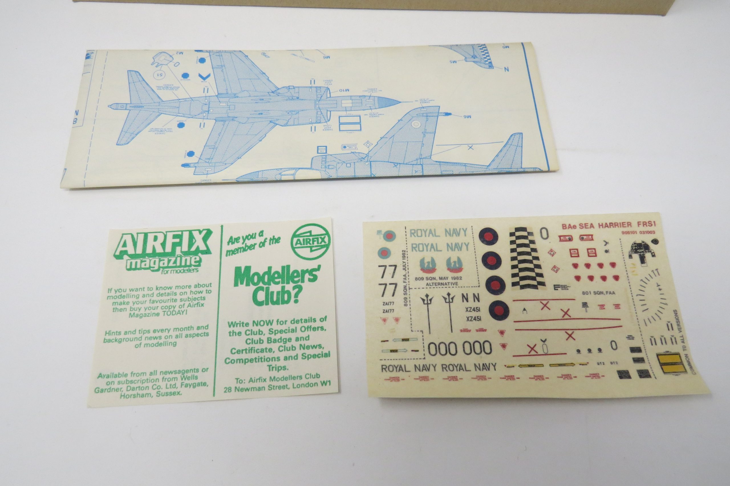 Airfix Model Kit Bae Sea Harrier - Image 3